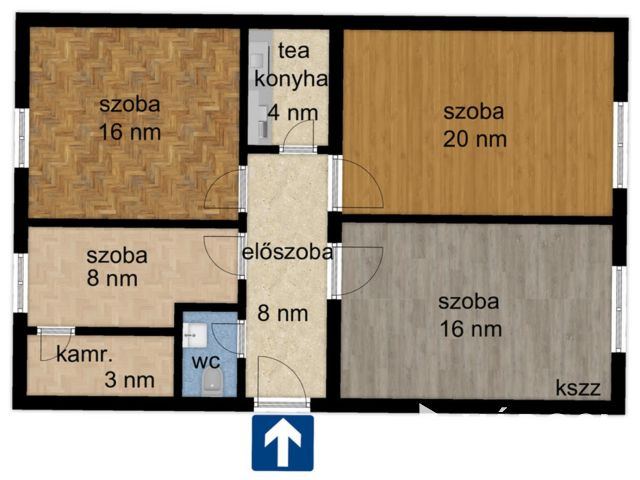 Belvárosi iroda a Szent István téren.