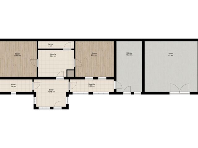 Patakparti kisház + megosztható telek = Bakonybéli nyerő lap