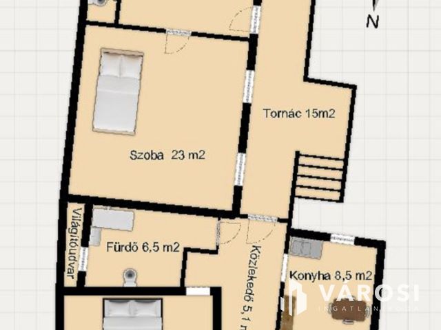 Eladó kétlakásos ház Révfaluban, egyetem közelében