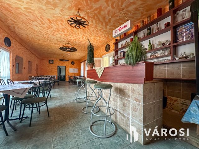 Főútvonal mellett, vállalkozásra alkalmas családi ház eladó!