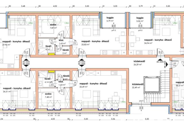 Második emeleti újépítésű lakás, Hagymatikumtól 60 méterre 3
